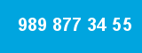 989 877 34 55